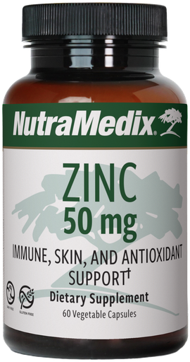 Zinc 60 Veg. Caps.